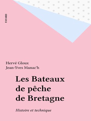 cover image of Les Bateaux de pêche de Bretagne